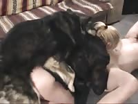 Kc has some doggy fun