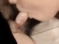 Homemade girl with her black dog petsex com [ Woman Fucked by beast ]