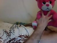 Having Fun With My Stuffed Bear Gaybeast.Com - Beastiality XXX Porn Video