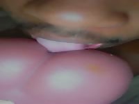 Having fun with my pussy toy
