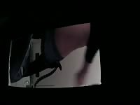 My stepdaughter in toilet 6. !REAL HIDDEN!