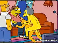 Marge Simpson real cheating wife