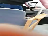 German Teacher's Ass, candid Jeans Ass