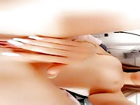 Masturbating 