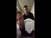 Interracial Bareback Anal on the Parking Deck