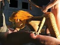 Furry lady got fucked in the safari by beastiality lovers