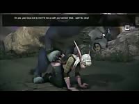 Big wolf fucking a sexy elf in beastiality cartoon