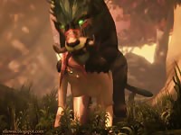 Tiger fucking a slut in beastiality cartoon