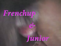 Slut's pussy getting animal creampie from dog