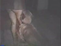 Hot whore got pussy eaten and fucked by dog xxx