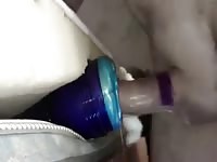 Alien Fleshlight Creampie Fuck With Hunk