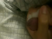 milking my tiny virgin penis! :3