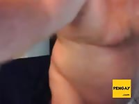 Hairy Daddy Shows Off His Body