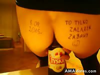 Polish Amateur Anal - Tyskie Dobre Na Wszystko Part 2