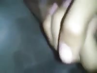 Big-Cock Black Gipsy Amateur Cums on Twink