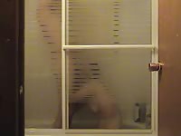 Donna in shower BJ and CIM