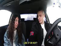 Horny Pornstar Interview on Casting Couch! CAR SEX