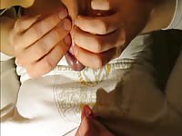 Swallowing Thick Cum Load - Amateur Twink Loves It Creamy