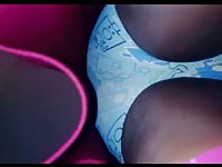 BlueGirl70 Crotch Close Up