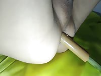 Playing with a toy stick