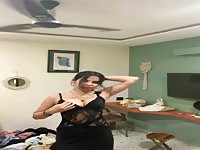 Hot sexy woman shows of her body 