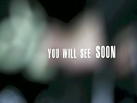 Feet licking slave with sexy leather dominatrix 