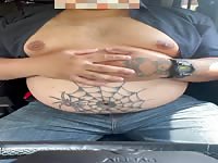 Huge mpreg belly play