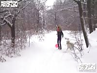 Art Of Zoo Yasmin in Winter Wonderland
