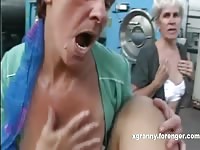 Grannies ass to mouth